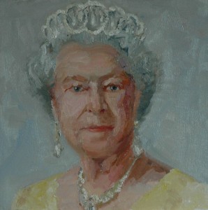 Portrait of Queen Elizabeth II.