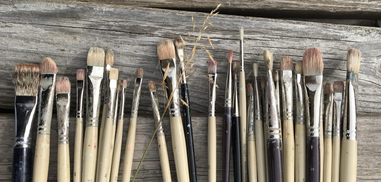 Some of my brushes.