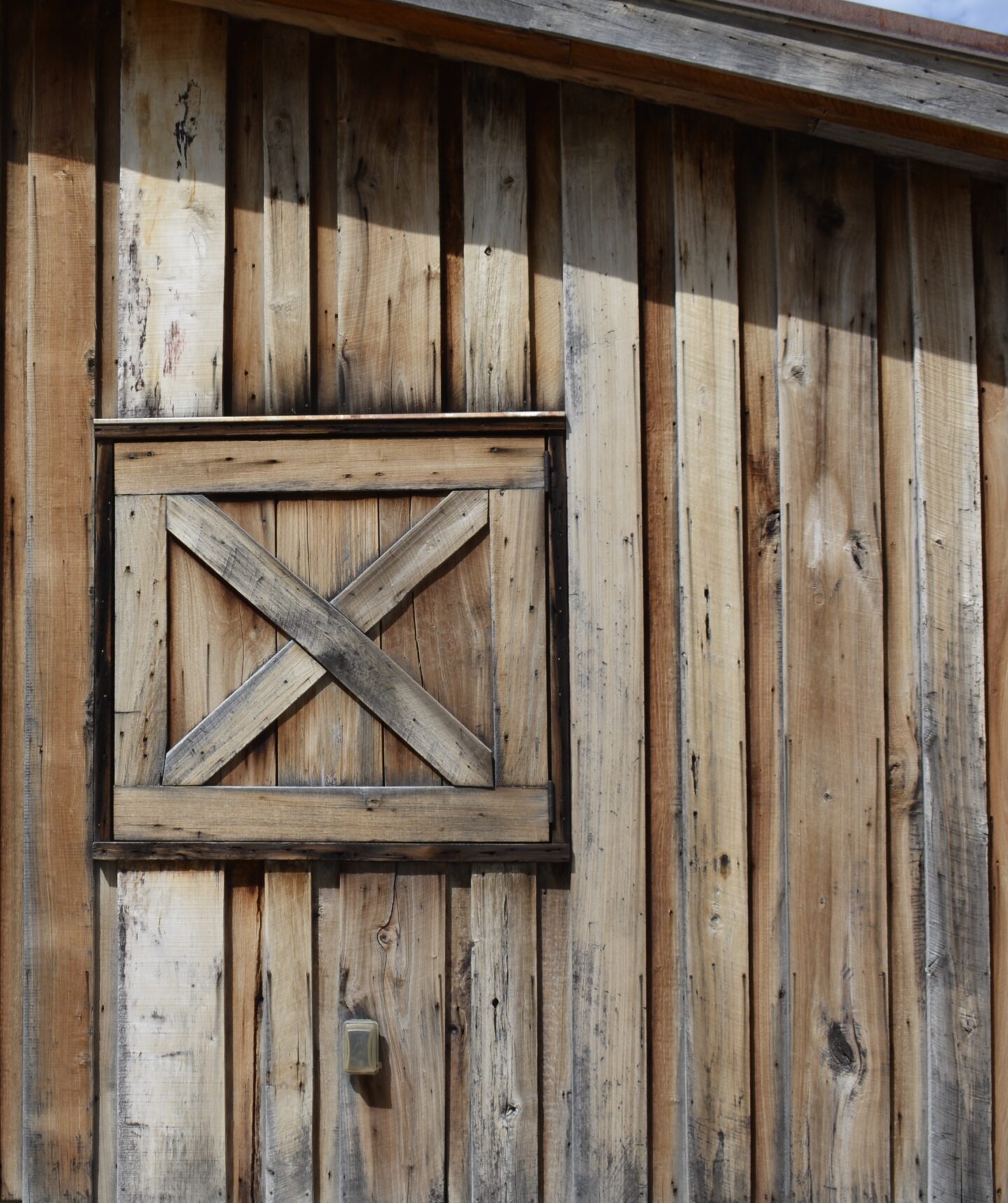 Barn wood at the ranch.